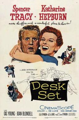 Desk set cinema poster